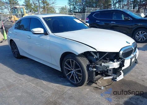 2020 BMW 330I xDrive z USA, uszkodzony, nr VIN 3MW5R7J06L8B13445